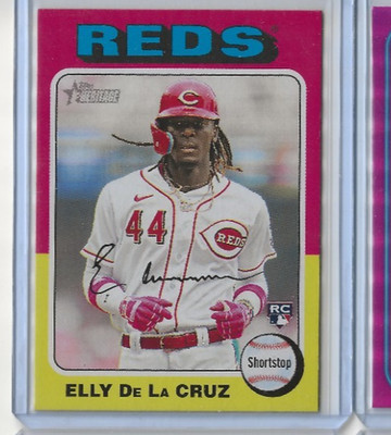 2024 Topps Heritage Elly De La Cruz #473 RC Cincinnati Reds Rookie
