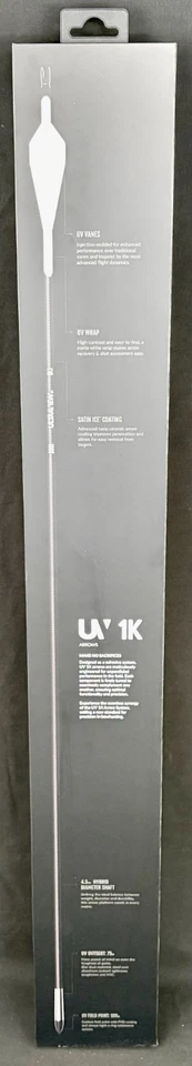 Ultraview UV 1K 250 Spine Arrows Full Length 6 Pack New - Image 2 of 4