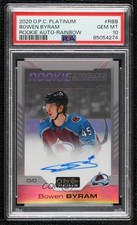 2020 O-Pee-Chee Platinum Rookie Rainbow Bowen Byram #R-BB PSA 10 GEM MT Auto s9v