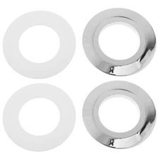 2 Sets Button Conversion Patch Dual Flush Converter Plate Replacement