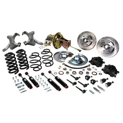 CPP Grand Slam 6-Lug Suspension Kit w/ 1'' Front/ 3'' Rear Springs Chevy C10 67-70