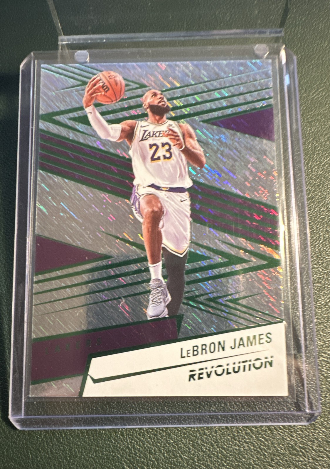 2024-25 Panini Revolution - LeBron James #31 Green Storm FIRST PRINT❗️ 1/149