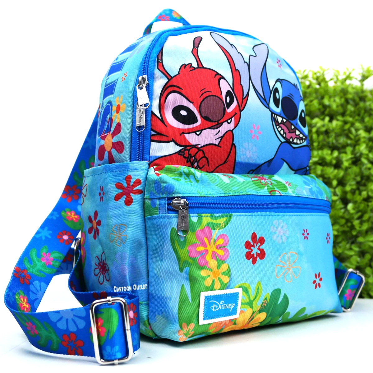 Mini Backpack purse Disney Lilo & Stitch Leroy Daypack Bag 13