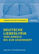 Deutsche Liebeslyrik vom Barock bis zur Gegen...