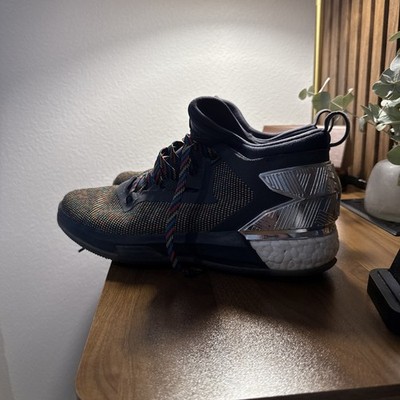Adidas D Lillard 2 March Madness Men Size 9 B27741 Multi Color Basketball Shoes