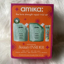 AMIKA THE KURE STRENGTH HAIR REPAIR SET – SHAMPOO CONDITIONER MASK SEPHORA GIFT
