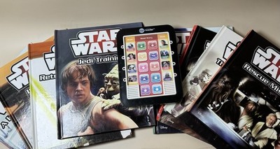 Star Wars Me Reader 8 Book Set With E-Reader Kids Read Along Learn To Read