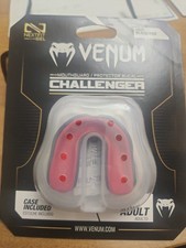 Venum Challenger  ~ Adult Mouthguard ~ Case Black/Red ~ NextFit Gel