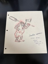 Vintage Jay Ward Studio 1951  Design  Headless Oarsman 