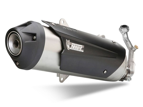 Vollauspuff 1X1 Mivv Urban Inox FÜR Piaggio MP3 125 2006-2007-image