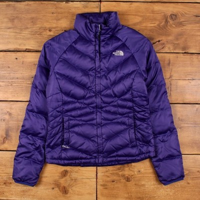 Vintage The North Face Puffer Jacke S 550 Satin Lila Damen