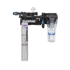 Faucet Pre-Rinse 8" Wall Mount 44" S/S Hose W/Instal Kit