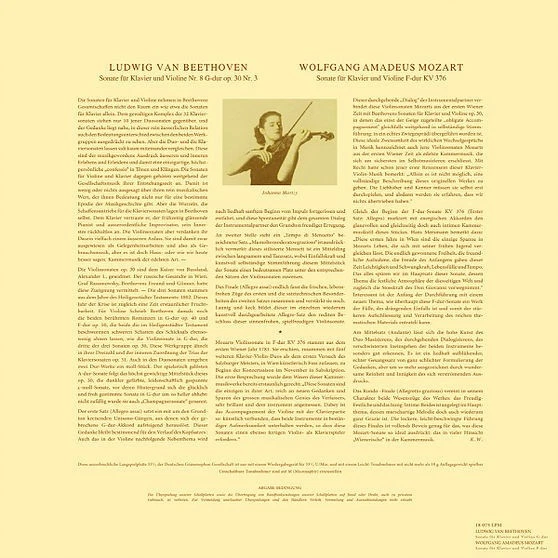 ANALOGPHONIC LP43059 BEETHOVEN/MOZART JOHANNA MARTZY JEAN ANTONIETTI ! - Bild 2 von 4