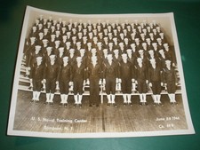U.S. Naval Training Center Sampson NY June 20, 1944 Photo 10"x8" U.S. Naval Training Center Sampson NY June 20, 1944 Photo 10"x8"