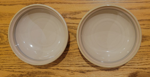 2 Noritake SUNSET MESA STONEWARE 6 1/2" Soup / Coupe Cereal Bowls 8663 EUC!