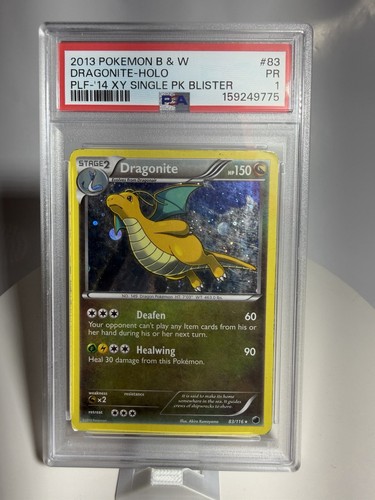 Dragonite graded PSA 1 for sale on eBay