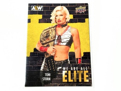 2023 Upper Deck AEW Flagship Toni Storm We Are All Elite Card AE-17