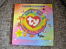 Ty Beanie Babies Official Club Membership Kit First Edition New w/o cellophane