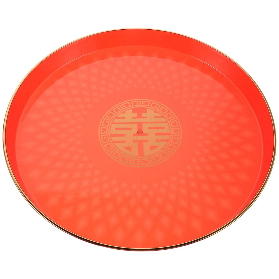 Rundes Tablett Schmucktablett Desserttabletts Verlobungsgeschenk - Bild 4 von 4