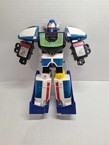 Vintage 1999 Bandai Megazord Power Rangers Lightspeed Rescue Solarzord 9" Figure