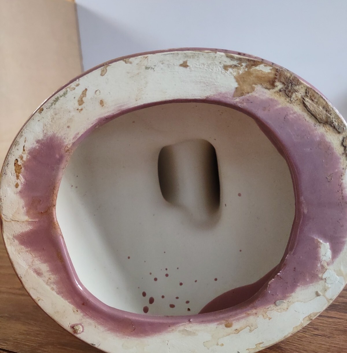 Royal Haeger ,Mauve, pink 21'' Gazelle/ Antelope Statue Mid Century Art Deco