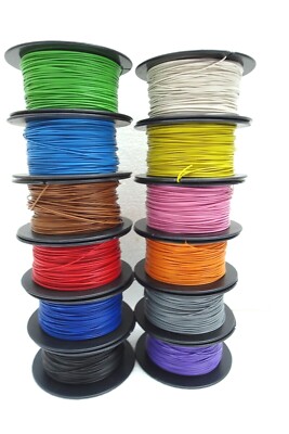 Aderleitung flexibel 0,5-2,5mm² Spulenware Kabel Verdrahtungsleitung nach Wahl