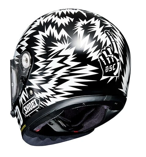 SHOEI Glamster Helmet NEIGHBORHOOD Death Spray Custom Size L
