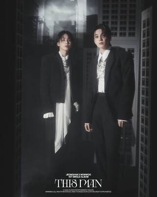 JEONGHAN X WONWOO 1st Single Album THIS MAN CD+Book+P.Card+Sticker