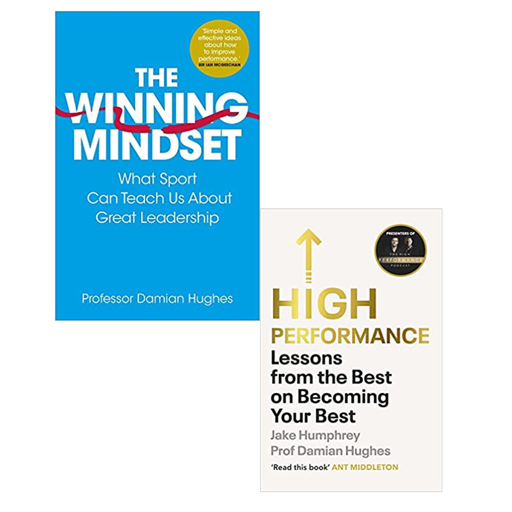 Damian Hughes 2 Books Set (The Winning Mindset & High Performance) NEW