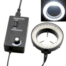 60LEDs verstellbaren Ringlicht Ringleuchte Fuer Mikroskop Microscope Lampe Licht