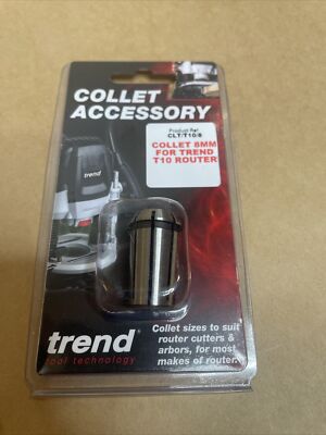 TREND 8 MM SPANNZANGE FÜR T10 T11 OBERFRÄSE CLT/T10/8 DEWALT MOF177