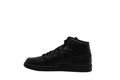 靴 Air Jordan1 MID Triple Black Jordan 1 Mid Triple Black Men's - 554724-091 - US
