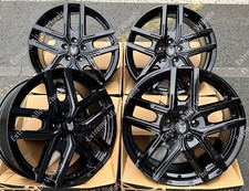 16" Black WX5 Alloy Wheels Fits Fiat Scudo Citroen Jumpy Wheels Only