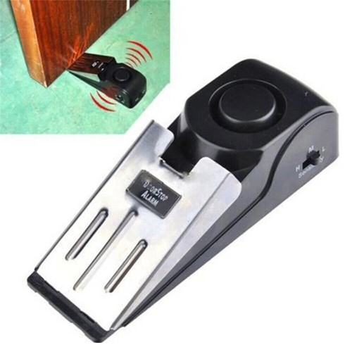 Door Stopper Floor Wedge Home Security 120db Loud Entrance Alert Door Stop Alarm - Picture 4 of 12
