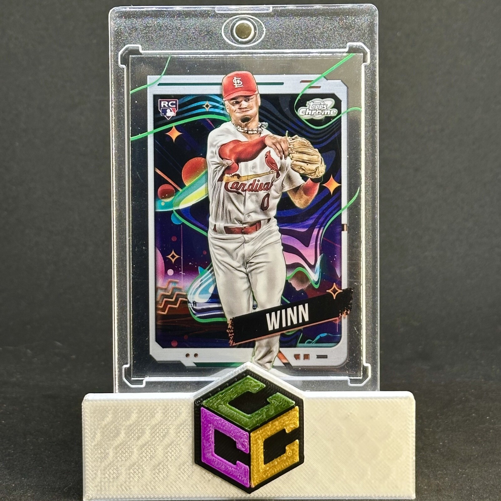 2024 Topps Chrome Cosmic Masyn Winn RC St. Louis Cardinals #90