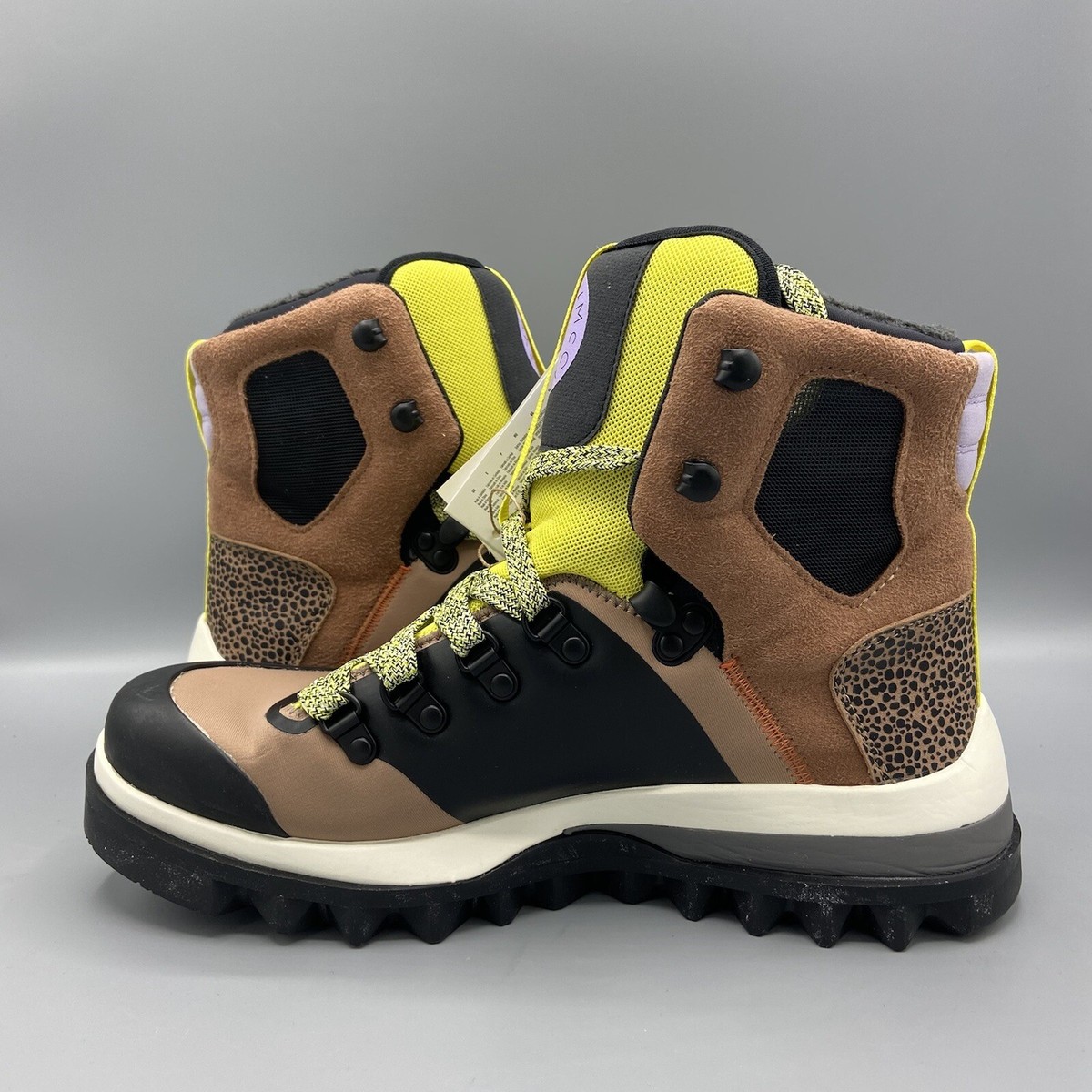 Adidas Stella McCartney Eulampis Hiking Boots Brown Walking Shoes - Main Image