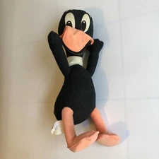 1971 Vintage Daffy Duck Plush Warner Bros Mighty Star Looney Tunes