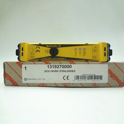 1PC New For Weidmuller 1319270000 SCS 24VDC P2SIL3DSES Safety Relay#QW