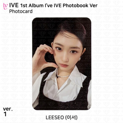 IVE 1st Album I've IVE Photobook ver Photocard Film Photo Poster