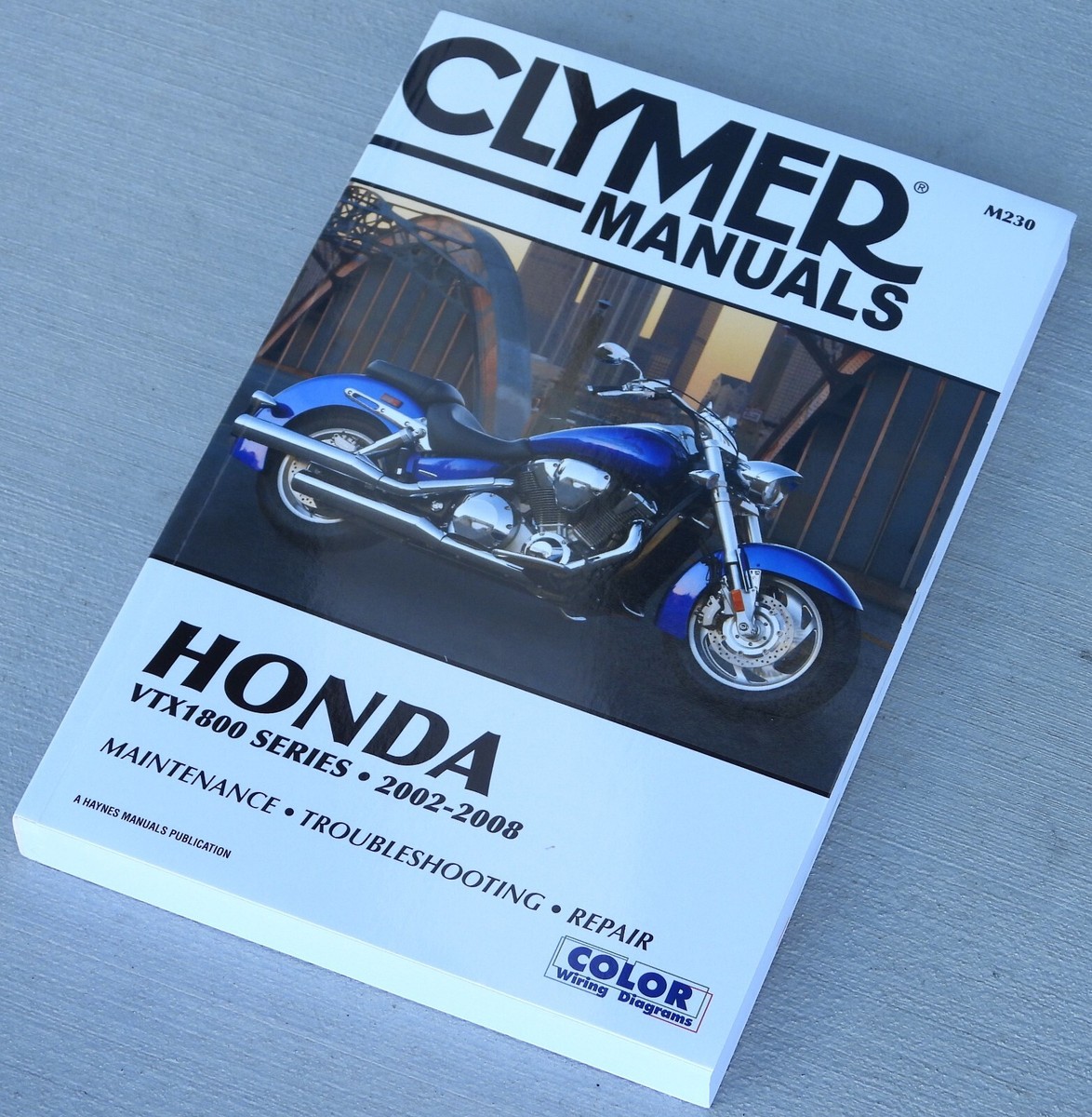 2002-2008 Honda VTX 1800 VTX1800 CLYMER REPAIR MANUAL M230 | eBay