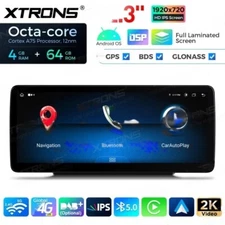 12.3" Android 12 Car Play GPS Car Stereo Mercedes C/GLC/V/X-Class W205 X253---