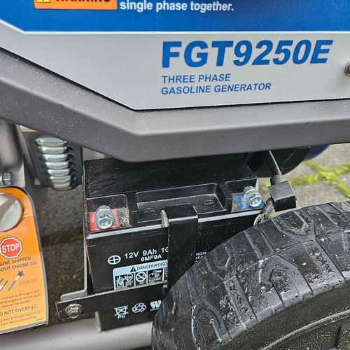 Ford FGT9250E Benzin Stromgenerator Notstromaggregat 6,5kW 6500W AC 400V 230V Z7 - Bild 4 von 21