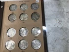 COMPLETE PEACE DOLLAR SILVER SET 1921-1935 in Dansco Album