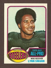 1976 Topps Football Lynn Swann #140 Wide Receiver NFL HOF Pittsburgh Steelers