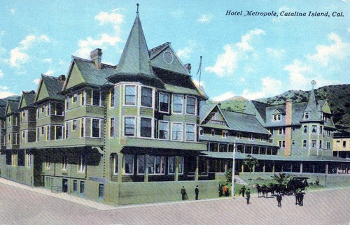 Hotel Metropole - Isola di Catalina, California - litografia non spedita - Foto 2 di 3
