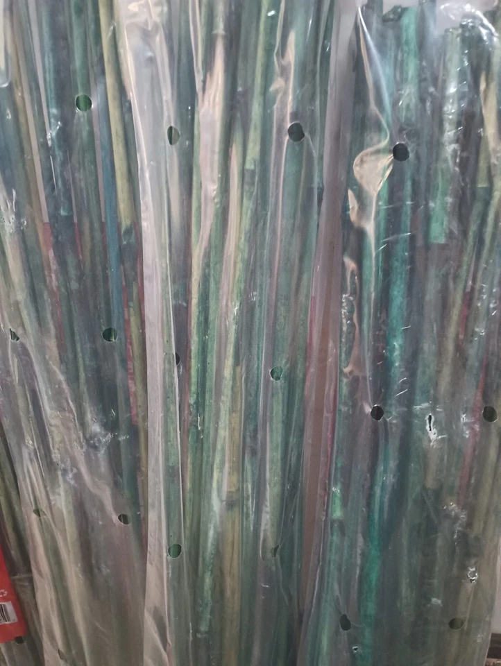 Bond 2 FOOT- Green Coated Bamboo Sturdy/ Strong Garden Stakes #225- Pack of 125 - Image 3 of 4