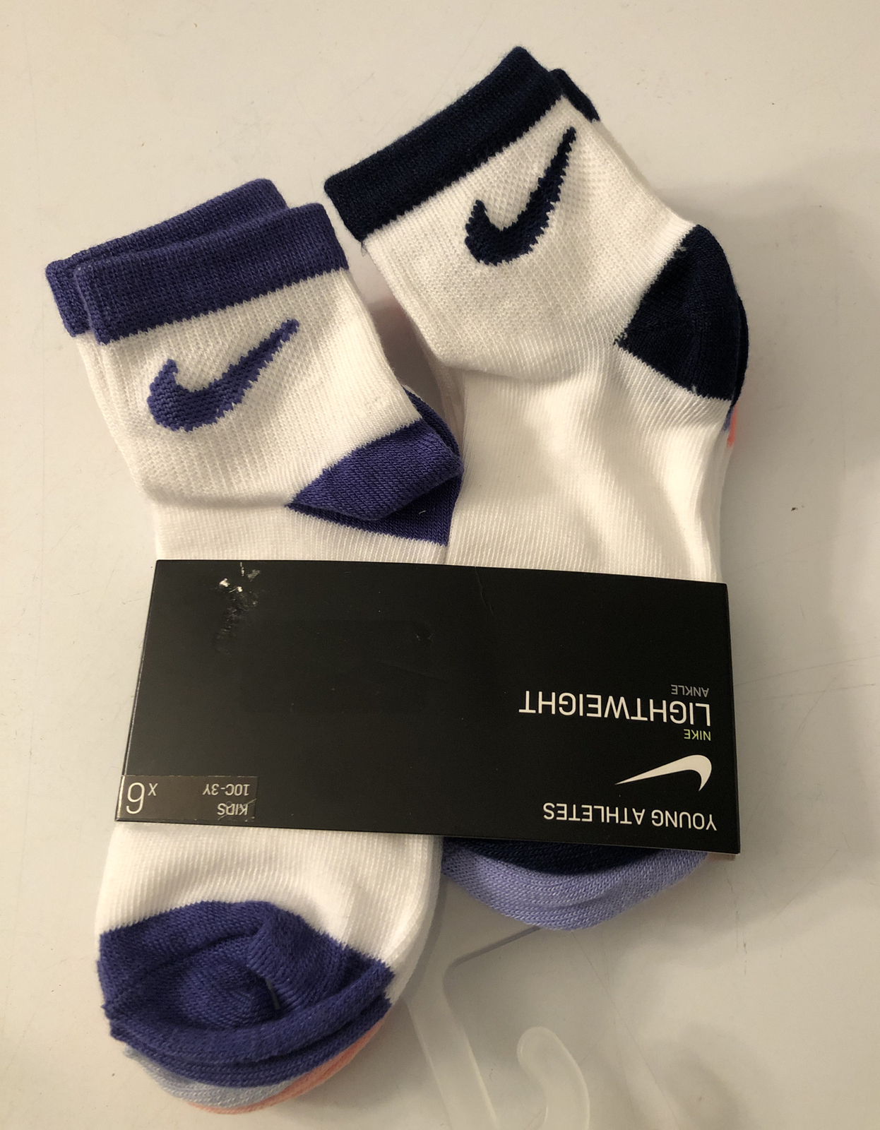 nike colored ankle socks