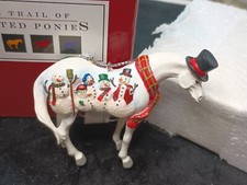 2006 Frosty Snowman Retired Trail of Painted Ponies Christmas Ornament