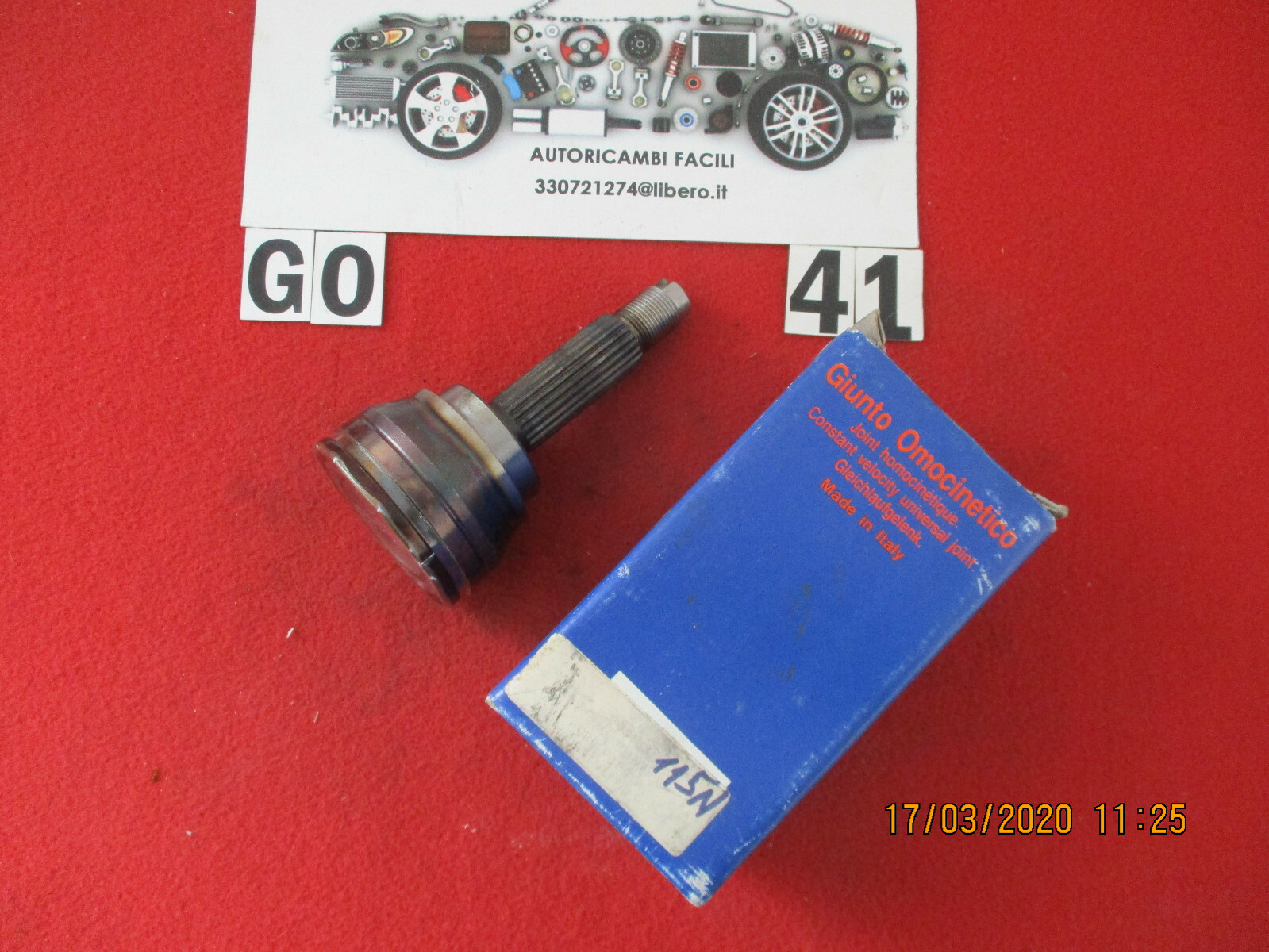 Giunto Semiasse Omocinetico Ford Fiesta - Immagine 1