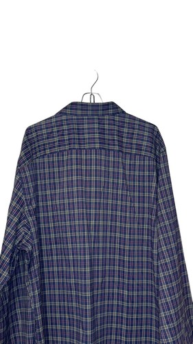 UNTUCKit Men's Shirt Slim Fit Talty Plaid Button-Up Long Sleeve Wrinkle Free XXL - Picture 9 of 9